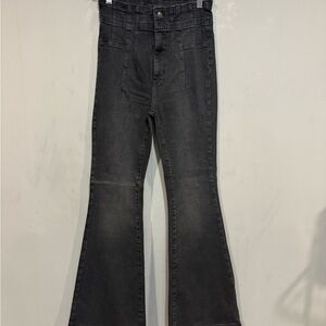 We The Free Charcoal Flare Jeans